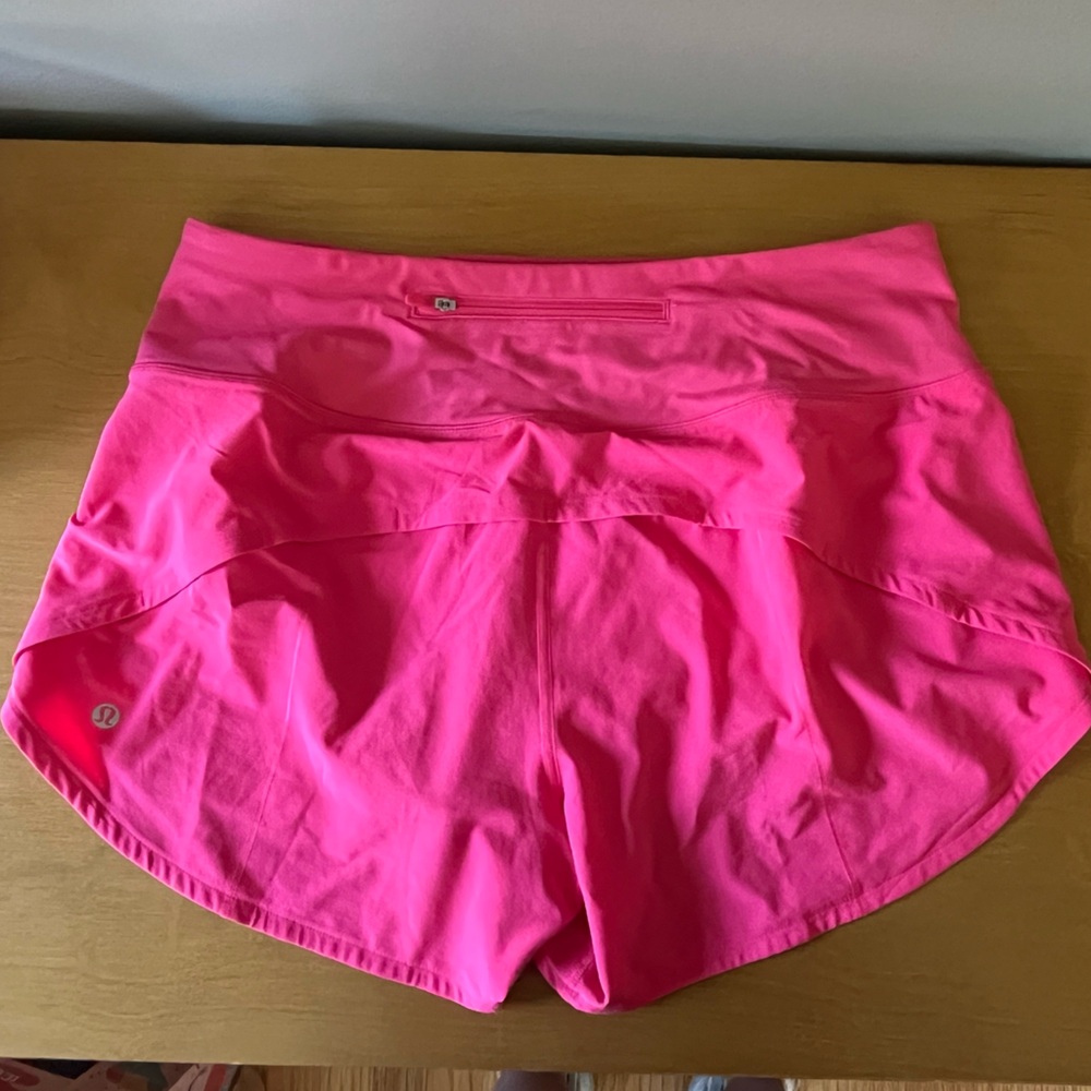 Lululemon speed up shorts 4” size 10